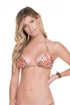 Luli Fama Untameable Zig Zag Knotted Cut Out Triangle Top